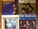 beatles 45   /  singles picture sleeves vintage collectible