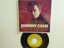 ' JOHNNY CASH ' HIT 45 + PICTURE [ I WALK THE LINE ]   1956