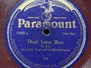 IDA COX + LOVIE AUSTIN’S BLUES SERENADERS - ‘DEATH LETTER BLUES’ PARAMOUNT 78
