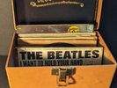 1950's-1960's 45 Record Case & Records (Listed) Beatles, Herman's Hermits, Etc.