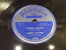 JAMES WAYNE-ALADDIN 3234-CRYING IN VAIN/LONELY ROOM- CAL BLUES 78 1954 E+ CO SLV