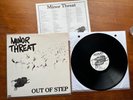 Minor Threat Out Of Step 1st 1983 Dischord Records Black Back first DCHC SXE