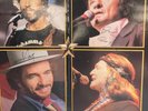 LP HAND SIGNED AUTOGRAPHED BY JOHNNY CASH, WILLIE NELSON KRIS KRISSTOFFERSON