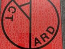 YARD ACT The Overload ROUGH TRADE #70 TALL POPPIES RED & BLACK VINYL PRESSING LP