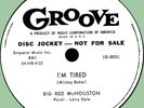 BIG RED McHOUSTON (w/ Larry Dale) I'm Tired / Where Is My Honey 78rpm Groove '54