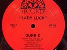 DUKE D Lady Luck B/W Dragon Lady 1986 Communication CR102 12