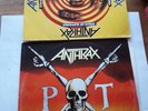 Lot  ANTHRAX   state of euphoria + got the time UK & German press 88 90