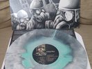 All Out War – For Those Who Were Crucified GREEN B&W SUNBURST VINYL*/109*OOP*NM*