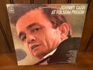 Original 1968 1st Press Johnny Cash At Folsom Prison LP -Columbia (CS-9639) Vtg
