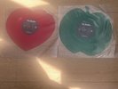 The Beatles Love Me Do 7” Vinyl. Red Heart & Green Apple.