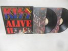 KISS nr mint double vinyl lp ALIVE II