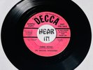 50s R&B Doo Wop 45 THE SINGING WANDERERS Three Roses /The Wrong DECCA promo hear