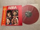 ABBA - DISCO-SPECIAL-1 - RARE JAPAN LP ON RED VINYL WITH OBI AND INSERT