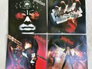 4 Judas Priest Hell Bent For Leather Unleashed In The East Record LP Vinyl