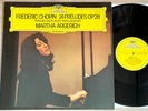 MARTHA ARGERICH piano - 24 Preludes Op.28 CHOPIN 1977 ED1 DGG STEREO LP MINT
