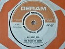 Rare Mod, Dancers THE WARDS OF COURT All Night Girl/Deram DM 127 (1967)
