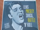 ELVIS PRESLEY Shock, Rattle 'n' Roll LP HOLLANDE 1983 PINK & BLACK LPM-1500