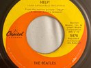Beatles HELP  Rare SUBSIDIARY OF Capitol Label 45  RARE SMALL PRINT