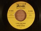 Lightnin Hopkins  I Love You Baby/Grandma's Boogie  Blues  1956 Herald
