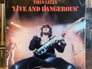 [ROCK/POP] EXC 2 DOUBLE LP THIN LIZZY Live And Dangerous [Original 1978 WARNER B