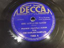 FRANKIE (HALF PINT) JACKSON-DECCA 7482-SHE LOVES SO GOOD/RIFF IT-PREWAR BLUES 78