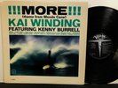 More KAI WINDING Featuring KENNY BURRELL LP VERVE V-8551 MONO 1963 Jazz