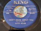 LLOYD NOLAN i don't know about you KING