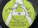 Jr Walker & Thé All Stars - Way Back Home - Vinyl 7“ Démo - UK Motown 1973 EX