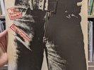 ROLLING STONES Sticky Fingers Vintage LP UK 1970s Pressing Zipper Andy Warhol