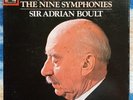 VAUGHAN WILLIAMS The Nine Symphonies SIR ADRIAN BOULT 7xLP BOXSET 1984 Classical