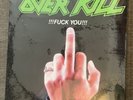 OVERKILL FUCK YOU SEALED VINYL EP 1ST PRESS 1987 MEGAFORCE ￼SLAYER METALLICA