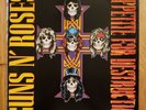 Guns n' Roses - Appetite For Destruction LP Vinyl 1987 NO PARENTAL ADVISORY* EX