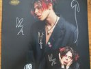 Yungblud self-titled pink vinyl KISSED BY DOM & SIGNED TWICE (2 signatures) NM+