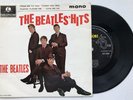 THE BEATLES' HITS - 45rpm Ep 1970’s Parlophone UK mono press with solid center