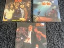 AC/DC  Let There Be Rock - If You Want Blood- Highway To Hell 3x LP Hard Rock