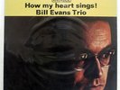 BILL EVANS TRIO HOW MY HEART SINGS RIVERSIDE SR7105 JAPAN FLIPBACK COVER LP