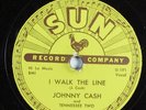 Rockabilly 78 JOHNNY CASH I Walk The Line SUN 241 E HEAR 195