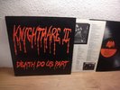 KNIGHTMARE II LP - DEATH DO US PART ORIG 1985 RAUCUS RECORDS METAL
