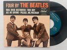 Four By The Beatles   Capitol EAP 1-2121 45 Cardboard Cover BEAUTY