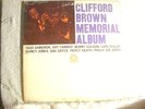LP - CLIFFORD BROWN- MEMORIAL ALBUM- YELLOW BERGEN-MONO-RVG