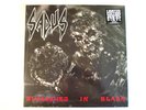 SADUS SWALLOWED IN BLACK LP REPRESS IMPORT RED VINYL THRASH METAL