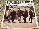 The BEACH BOYS: Don’t Worry Baby/I Get Around 1964 Surf Hot Rod 45 w/PS