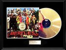THE BEATLES SGT. PEPPER RARE FRAMED GOLD RECORD LP ALBUM NON RIAA AWARD  RARE