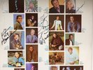 LP HAND SIGNED AUTOGRAPHED BY JOHNNY CASH, TAMMY WYNETTE PAT BOONE DAVID HOUSTON