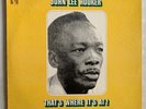 JOHN LEE HOOKER 1969 Stax Vinyl LP MONO Demo Copy