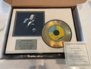 Frank Sinatra  New York New York 24kt Gold Plated 45 - limited edition 1752/5000