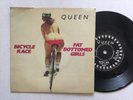 QUEEN: Fat Bottom Girls / Bicycle race EX+ Picture  7” Vinyl Single Free UK Post