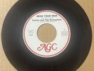 Carlos and The Rivingtons SOUL 45 Mind Your Man / I Lost The Love AGC Mint- HEAR