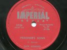 FATS DOMINO (Prisoner's Song / Little Mary) R&B/SOUL 78  RPM  RECORD