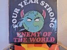 Four Year Strong Enemy of the World Yellow Orange Galaxy Vinyl  #1 of  100